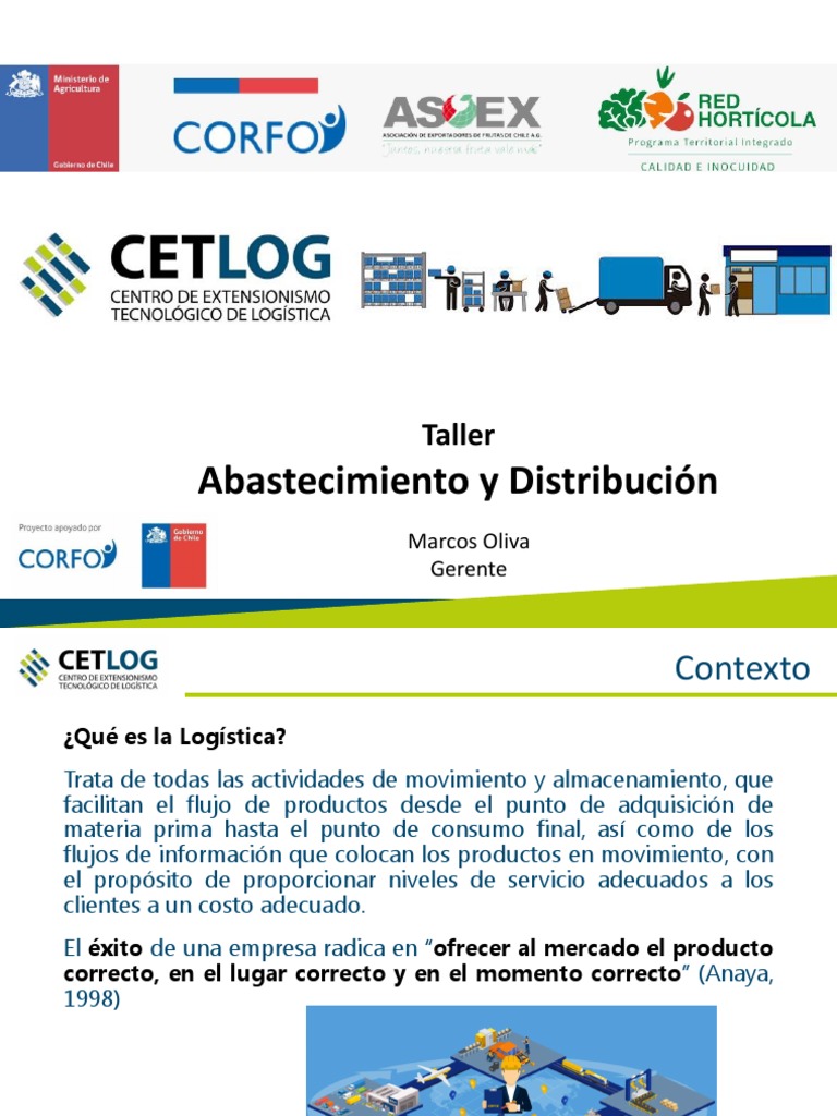 Logística y Cadena de Abastecimiento | PDF | Logística | Inventario