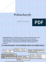 Polisacharydy: Zofia Droszcz