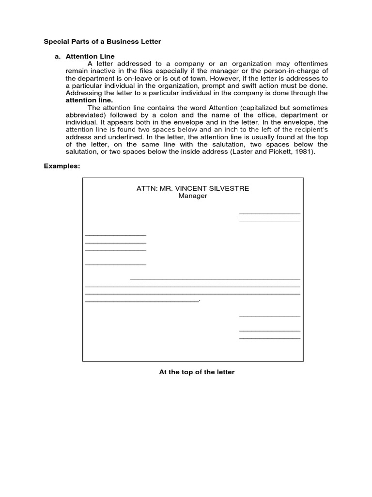 Key Components of Business Letters | PDF | Mail | Linguistics