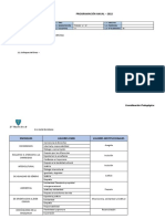 Programación Anual - 2022: 1.-Datos Informativos