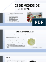 Tipos de Medios de Cultivo-Grupo 4