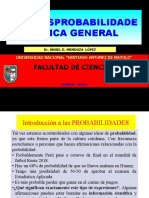 Estadisprobabilidade Sdtica General: Facultad de Ciencias