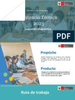 Asistencia Técnica 2023: Evaluación Diagnóstica