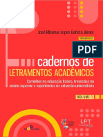 Cadernos De: Letramentos Acadêmicos