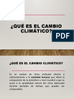 Tema 1 Cambio Climatico