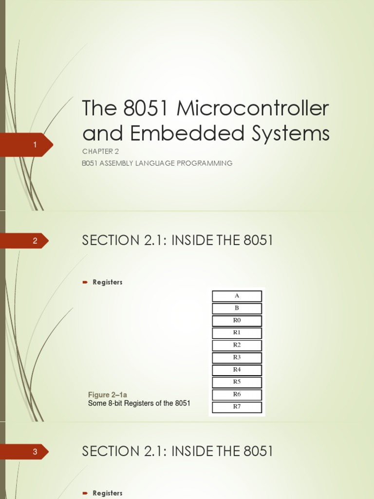 8051 Assembly Language Programming Pdf