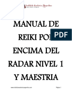 Manual de Reiki Por Encima Del Radar