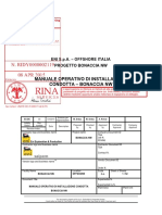 Manuale Operativo Installazione Condotta Bonaccia NW