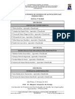 Resultado de Alunos Especiais 2023 - Aprovados