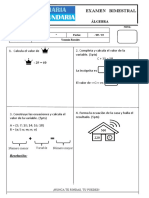 Algebra 3ero