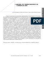 A Trajetória Laboral de Trabalhadores de Comida de Rua