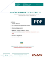 Manual de Protocolos - Covid 19 V-05