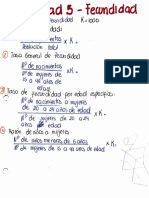 Fórmulas U5, 6, 7 y 8