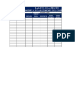 Tarjeta de Almacen Formula de Asignación Del Costo: Peps: Producto: Unidad de Medida