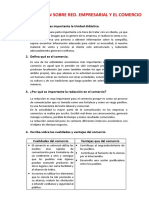 Tarea 1 Definición Sobre Red. Empresarial y El Comercio