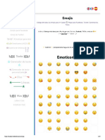 Lista de Todos Los Emojis