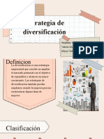 Estrategia de Diversificacion