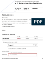 Semana 1 - Tema 1 - Autoevaluación - Sentido de La Ética - CIUDADANIA Y REFLEXION ETICA (6401)