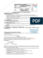 GUIA No. 7 POTENCIACIÓN Y RADICACIÓN DE NÚMEROS ENTEROS