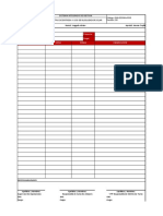 Datos Del Colaborador: Dni: Proyecto: Área: Cargo: Fecha Hora Firma Observación