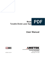 User Manual: Model 5100 HD Tunable Diode Laser Spectrometer