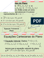 Equações do Plano em 3D