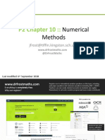 P2 Chapter 10::: Numerical Methods