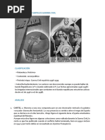 Comentario de Carteles Guerra Civil