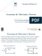 Circuitos Elétricos I: Teoremas de Thévenin e Norton