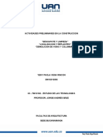 Yeny P Vega Rincon - Tecnologias de La Construccion PDF