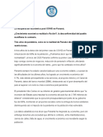 La Recuperación Económica Post COVID en Panamá