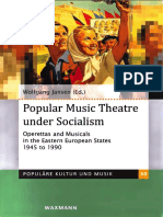 Popular Music Theatre Under Socialism: Janseri