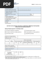HEP Obrasci Zahtjev 1 Mjerni Podaci | PDF