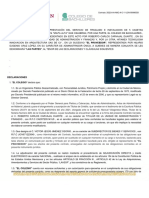 Contrato Cerrado para La Prestacion Del Servicio de Transporte de 5 Casetas