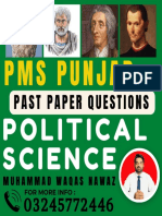 Pms Punjab: Past Paper Questions