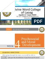 Psychosocial & Moral Development