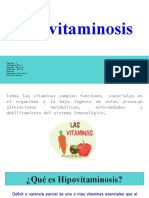 Hipovitaminosis: Equipo 1 Integrantes: Gladys Garcia Alberto Solis Daniel Vanessa Carrasco Karina Mares