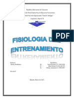 Fisiologia Del Entrenamiento