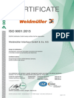 Zertifikat ISO 9001 - 2015 en