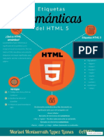 Etiquetas semánticas HTML 5