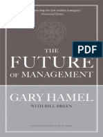Gary Hamel - The Future of Management - Harvard Business School Press (2007)