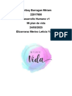 Garibay Barragan Miriam 22017500 Desarrollo Humano v1 Mi Plan de Vida 24/03/2023 Elizarraraz Merino Leticia Yadira