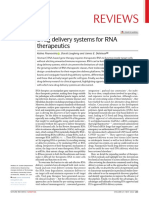Drug Delivery Systems For RNA Therapeutics