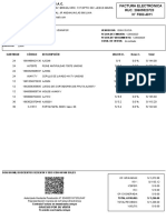 Domicilio Fiscal: AV. BRASIL NRO. 727 DPTO 602 - JESUS MARIA: 20605523723 F003-4011 #Ruc