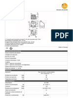 PQ7834 Ifm Sensor de Presion