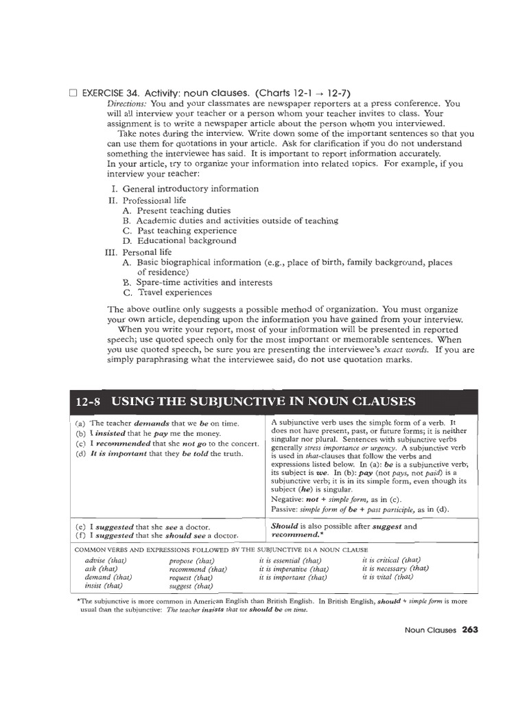 The Subjunctive | PDF