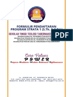 Formulir Pendaftaran Program Strata 1 (S.Th. & S.PD.) : Sekolah Tinggi Teologi Tabernakel Indonesia