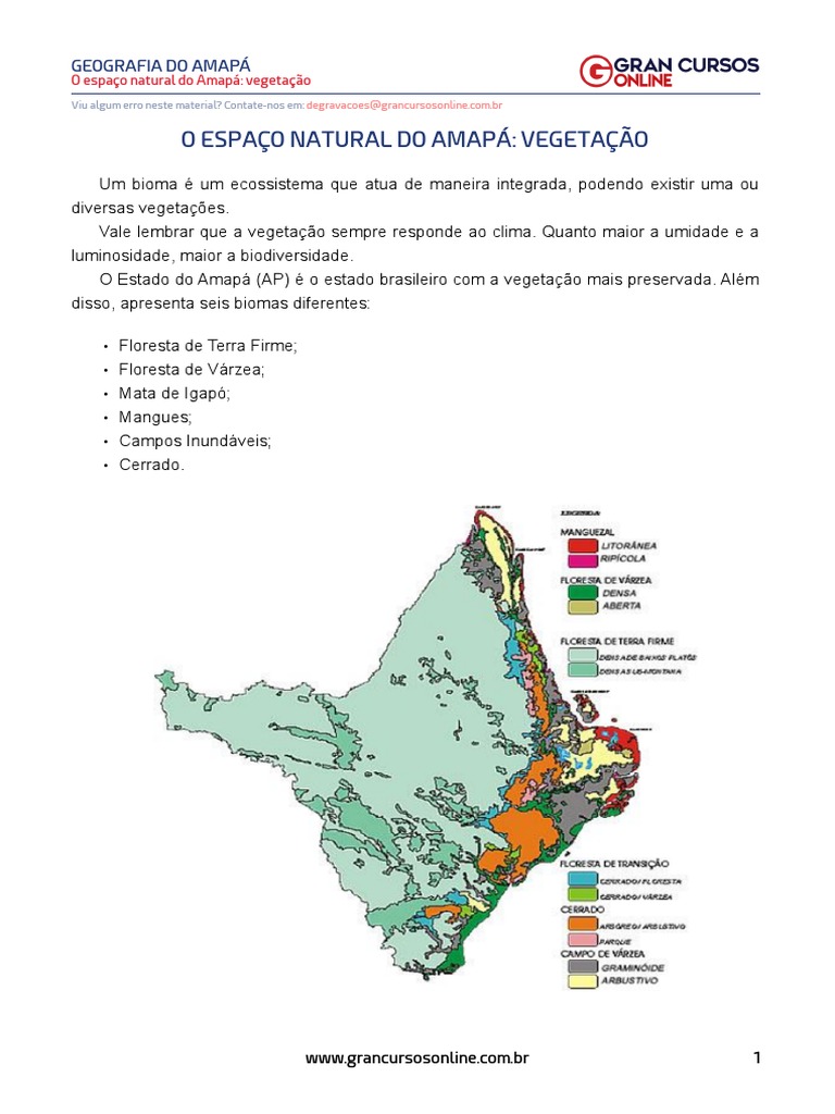 Resumo - 2109870 Julio Cezar Dos Santos - 228099285 Geografia Do Amapa ...