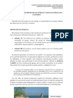 DIFERENCIAS ENTRE BIENES DE USO PÚBLICO Y ESPACIO PÚBLICO EN COLOMBIA - Carlos Cuéllar Mendoza