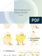 Huevo Fresco Y Procesado: Presentan